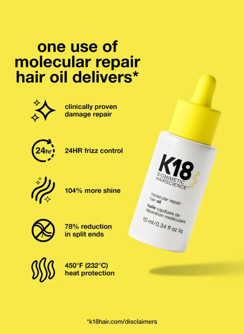 K18 molecular repair hair oil - Image 3