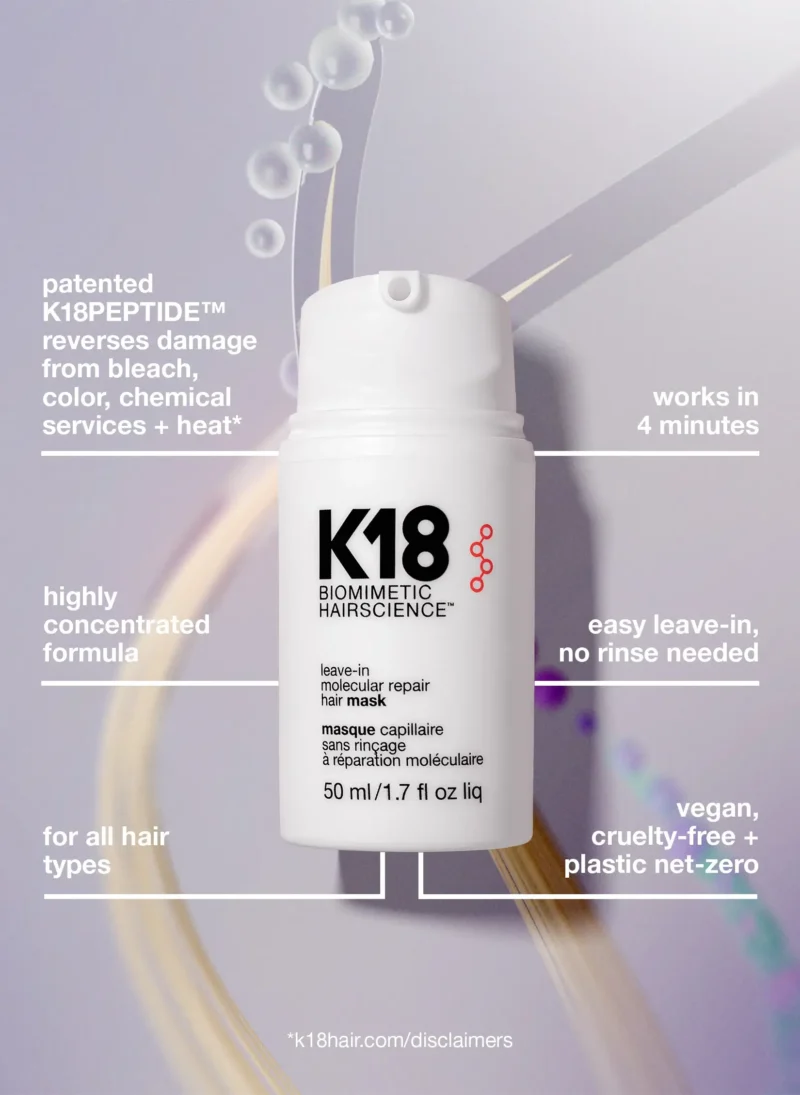 K18 Leave-in molecular repair hair mask - Image 2