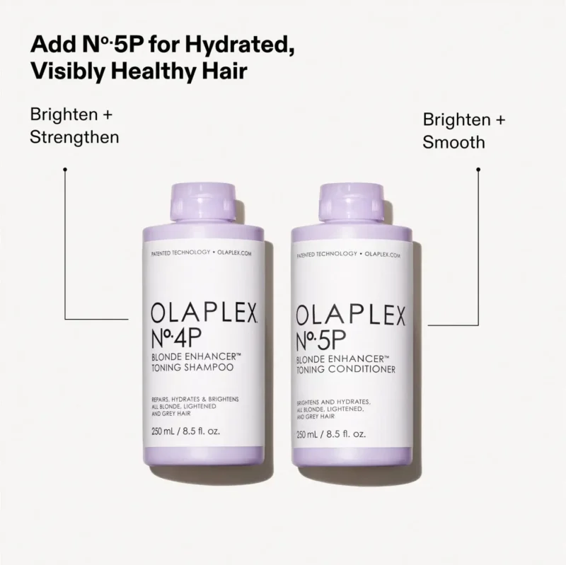 OLAPLEX Nº.4P BLONDE ENHANCER™ TONING SHAMPOO 250ml - Image 3